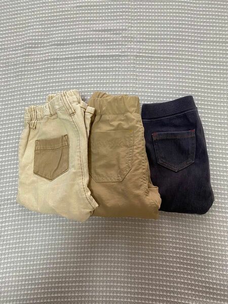 UNIQLO branshe パンツ　中古　3枚セット　80サイズ　90サイズ ユニクロ　ブランシェス