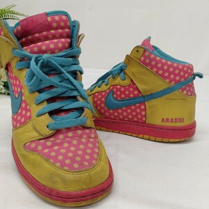 【931】ナイキ　NIKE　ダンクロー　ARASHI 432971-991 スニーカー　サイズUS8