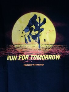 長渕剛Tシャツ 絆 RUN FOR TOMORROW Lサイズ