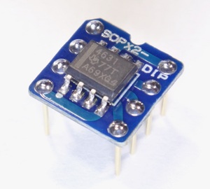 [ including carriage ]THS4631 DIP. module ( dual ope amplifier conversion ) final product 