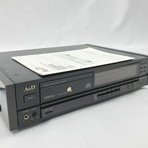 A&D DP-9000 CDプレーヤー CDプレイヤー オーディオ機器 取説付き 01-0315の画像1