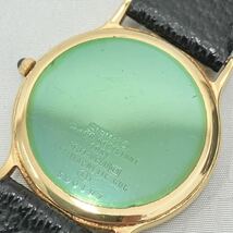 美品　稼働品　SEIKO DOLCE セイコー ドルチェ ゴールド文字盤 金 18KT 5E31-6C50 QZ クォーツ　メンズ腕時計　_画像6