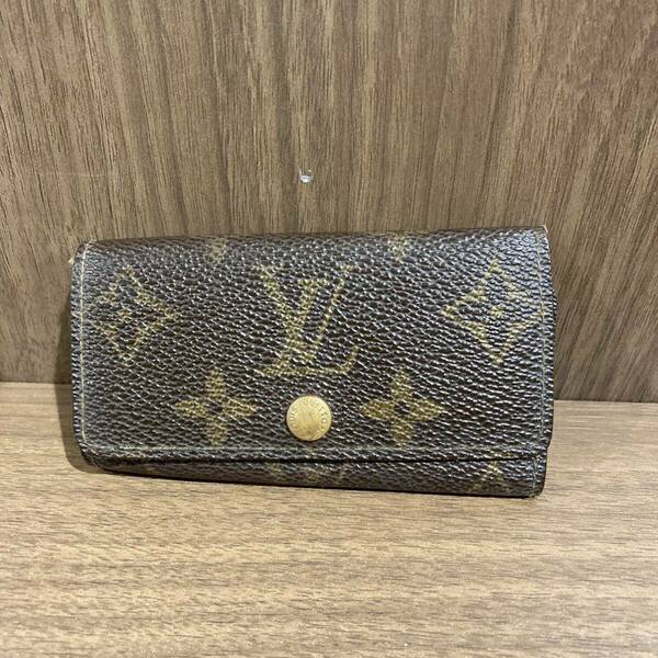 LOUIS VUITTON ルイヴィトン モノグラム キーケース ミュルティクレ4 レディース メンズ ファッション 小物 アイテム 人気 オシャレ