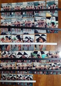 滝本尚美　鈴鹿で撮ったネスカフェレースクイーンのL判写真24枚セットです。ネガからプリントしています。