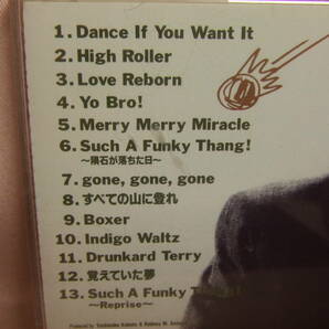 5点CD★送料100円★TOSHINOBU KUBOTA 久保田利伸/THE BADDEST＆SUCH A FUNKY THANG！＆HIGH ROLLER＆DANCE IF YOU WANT IT＆INDIGO WALTZの画像4