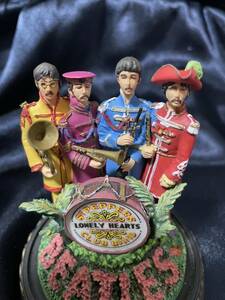美品 ビートルズ フランクリンミント フィギュア Beatles オルゴール サージェントペッパー Sgt. Pepper's Lonely Hearts C 貴重