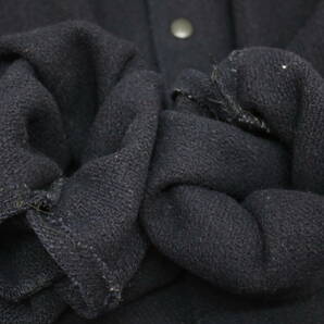 246【1円～】Wool Work Jacket ウールワークジャケット ヴィンテージ 40s 50s 60s unknown US NAVY FROST コート ミリタリー ネイビーの画像6