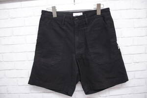 274【1円～】WTAPS ダブルタップス 19SS BUDS SHORTS バッズショーツ ショートパンツ リップストップ ミリタリー 191GWDT-PTM02 ブラック