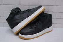 485◆未使用品★NIKE ナイキ Air Force 1 Mid ’07 LX BLACK Anthracite スニーカー 27.5cm_画像1