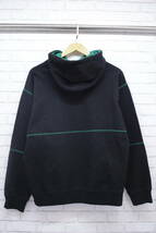 461【1円～】Supreme シュプリーム Spread Logo Hooded Sweatshirt Hoodie Parka パーカー フーディー スウェット ブラック Sサイズ_画像2