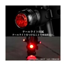 自転車 ライト LED 自動点灯 充電式 明るい USB 防水 自転車ライト テールライト テールランプ 付き 工具不要 簡単着脱 ((S_画像6