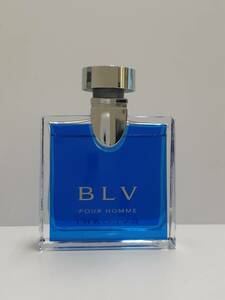 **[ breaking the seal settled * use item * remainder amount many ]BVLGARI BVLGARY perfume BLV POUR HOMME blue pool Homme o-teto crack spray 50ml 1 pcs **
