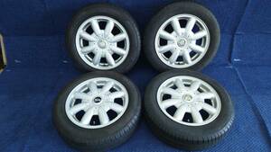 B/S MINI R50系純正 15×5.5J+45 4H/100 ピレリ 175/65R15 ミニ クーパー/R52/R53/R55/R56/R57/R58/6756674/1512347/604077