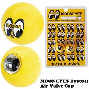 再入荷!!【MOONEYES 】 Eyeball エア バルブ キャップ/2個入り （ワンセット）