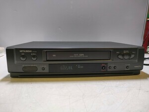 E294（中古現状、即発送）三菱 MITSUBISHI ビデオデッキ HV-F530 再生OK