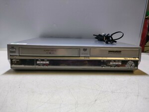 E296(即発送）パナソニック VHS一体型HDDレコーダー DMR-E150V 電源付き ジャンク 通電OK