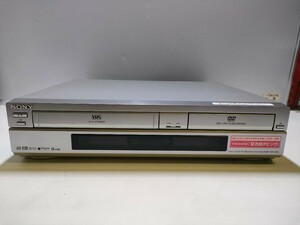 E315(中古現状、即発送）SONY VHSビデオ一体型DVDレコーダー RDR-VD60