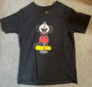 ★1000円スタート　NUMBER (N)INE ナンバーナイン MICKEY TEE Black 黑　ミッキー　マウス　Tシャツ　サイズ3★