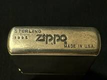 ※23552 ビンテージ スターリングシルバー LIMITED ロゴ ZIPPO 925 STERLING ポリッシュ_画像7