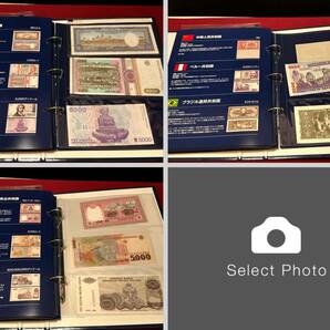 ※23035 アシェット 世界の貨幣コレクション バインダー ファイル 外貨大量セット 紙幣 Hachetteの画像7