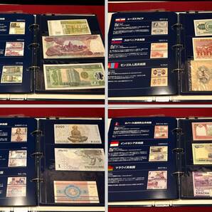 ※23035 アシェット 世界の貨幣コレクション バインダー ファイル 外貨大量セット 紙幣 Hachetteの画像5