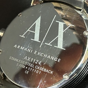 ※23484 ARMANI EXCHANGE A/X 腕時計 クオーツ メンズ 現状渡しの画像8