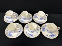 ※セーエー陶器 カップ＆ソーサー 6客セット Suowborn FINE SEYEI china MEDE IN JAPAN 個人保管_画像2