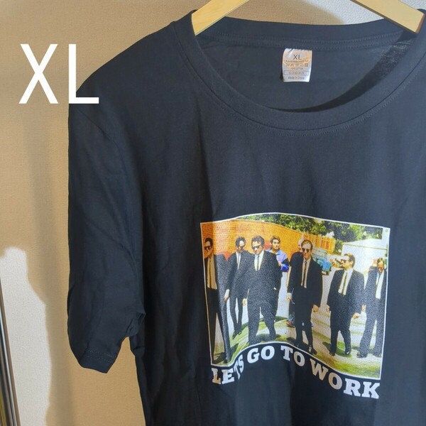 レザボアドッグス Reservoir Dogs Tシャツ XL クエンティン・タランティーノ　映画　ブラック