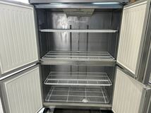 N-346 パナソニック4ドア冷蔵庫　業務用 SRR-K1261S 単相100V 幅1200×奥行650×高さ1950mm 厨房機器 飲食店_画像2