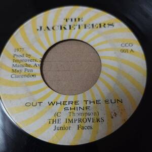 The Improvers - Out Where The Sun Shine // The Jacketeer 7inch / AA0471