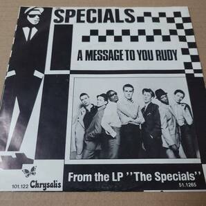 The Specials & Rico Rodriguez - A Message To You Rudy / Nite Klub / Chrysalis 7inch / Skaの画像1