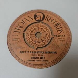Danny Ray - Ain't It A Beautiful Morning / Make Me Your Number One // Trojan Records 7inch / Roots / AA0640 