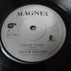 Trevor Walters Love Me Tonight // Magnet 7inch / Lovers / AA1192 