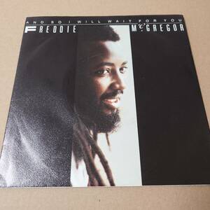 Freddie McGregor - And So I Will Wait For You / Lost Till You Find Love // Polydor 7inch / Lovers / AA0660 