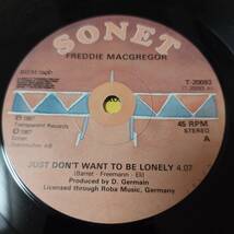 Freddie McGregor - Just Don't Want To Be Lonely // RCA 7inch / Lovers / AA0288_画像3