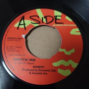 Sweetie Irie - Winery // Mango 7inch / 早口 / AA0623 
