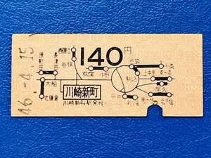 37 地図式 川崎新町駅 140円