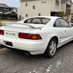 【無事故、ノーマル車！】トヨタ MR2 SW20 GT-S ターボ 純正5速MT 人気の純正ホワイトカラー 希少なノーマル車！ 愛知県からの画像5