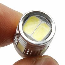 ★★売れてます★送料無料★大好評★ 爆光 T10 T16 LED 6SMD 5w バルブ ホワイト ２球セット ヒートシンク付き ポジション ナンバー灯_画像2