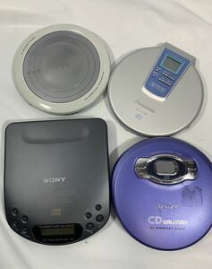 SONY Panasonic ディスクマン CDウォークマン まとめ D-E660 等 ソニー Discman ポータブルCDプレーヤー 