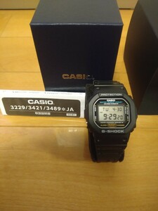 CASIO G-SHOCK DW-5600E 3229 新品未使用