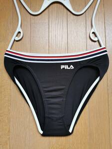 [USED]FILA( filler ) lady's bikini shorts size /M color / black 