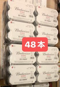 バドワイザーゼロ 350ml 缶 ノンアルコールビール　48本