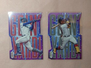 JULIO RODRIGUES/RONALD ACUNA JR Topps studiam club 2023 Goin Yard２枚組