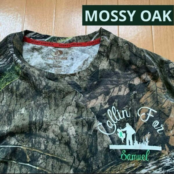 MOSSY OAK カモ柄 プリント ロンT L 長袖 Tシャツ