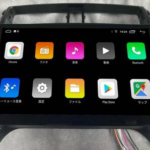 9インチ JB23 JB43 ジムニー 専用 パネル iPhone CarPlay 画質 クイック アンドロイド ナビ ディスプレイオーディオ 5型～10型 2G/32G 新品の画像3