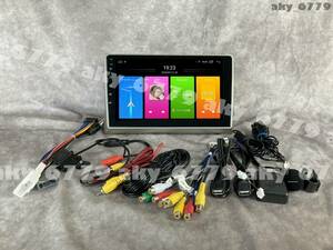 9インチ C25 セレナ 専用 パネル iPhone CarPlay アンドロイド ナビ ディスプレイオーディオ 画質 新品 バックカメラ付　2GB/32GB