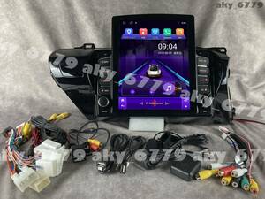 9.7インチ 縦型 ハイラックス GUN125 専用パネル アンドロイド ナビ ディスプレイオーディオ CarPlay 新品 カメラ付 2G/32G