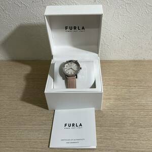 【未使用保管品】FURLA フルラ 腕時計 レディース クォーツ WW00007001L1 箱付き