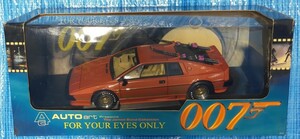 AUTOart オートアート 1/18 LOTUS ロータス ESPRIT エスプリ スキー 007 ユア・アイズ・オンリー ジェームズ・ボンド ミニカー 激レア 希少